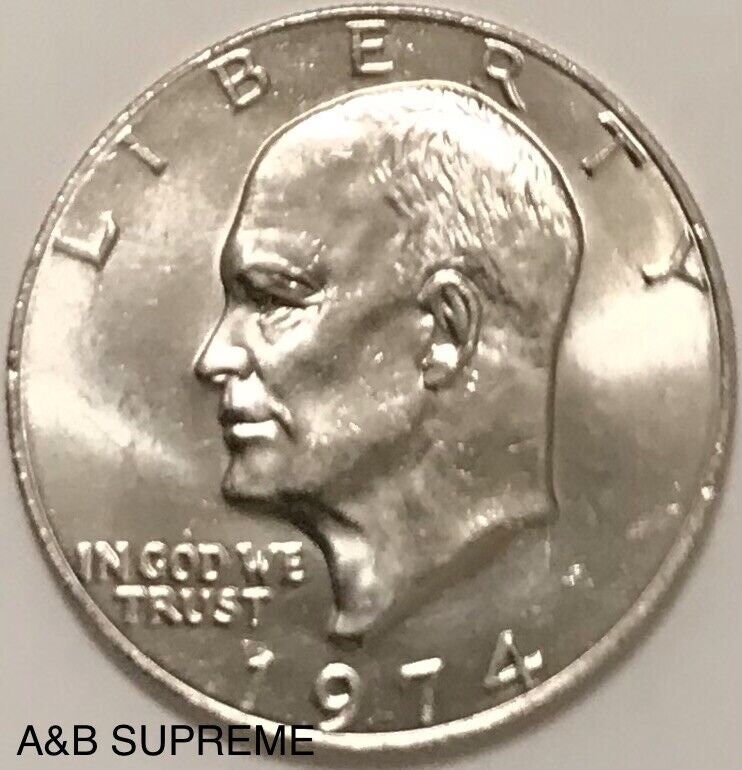 20) 1971-1978 Eisenhower Dollar Roll AU-BU Uncirculated