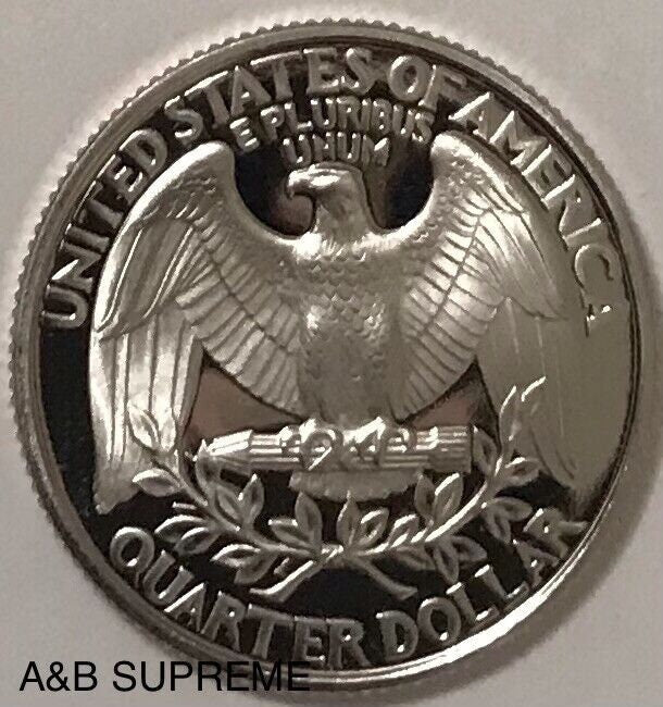 1993 S Washington Quarter Dollar Clad Gem Proof
