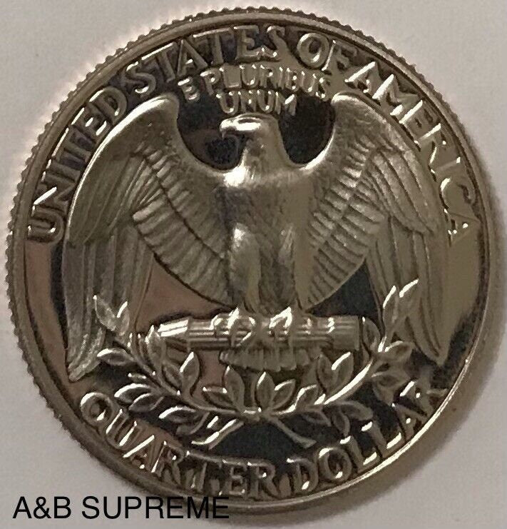 1991 S Washington Quarter Dollar Clad Gem Proof