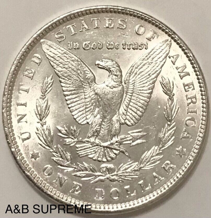 1889 Morgan Dollar Bu Uncirculated 90% Silver