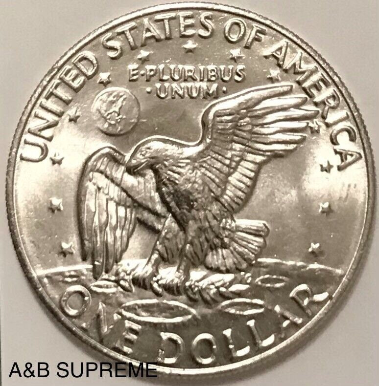 20) 1971-1978 Eisenhower Dollar Roll AU-BU Uncirculated