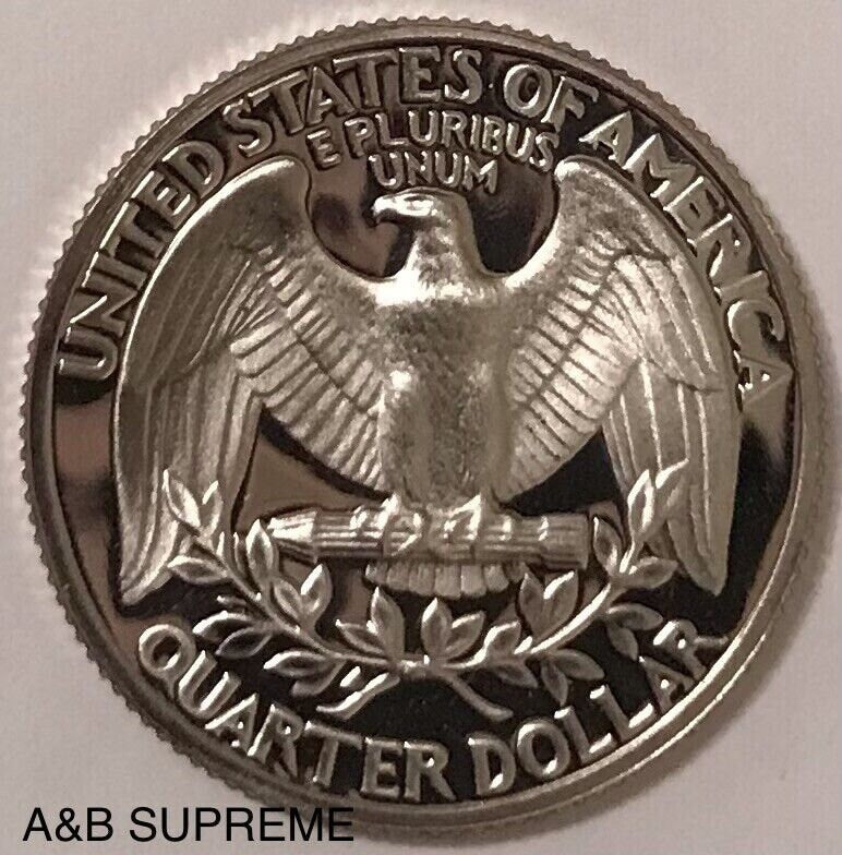 1979 S Washington Quarter Dollar Type 2 Clear S Clad Gem Proof