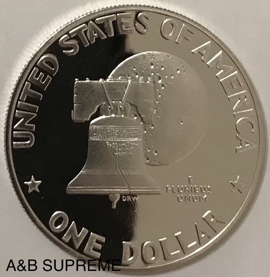 20) 1976 S Eisenhower Dollar Roll 40% Silver Gem Cameo Proof Bicentennial