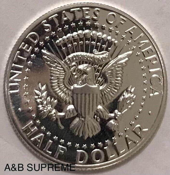 1964 Kennedy Half Dollar Cameo Superb Gem Proof 90% Silver