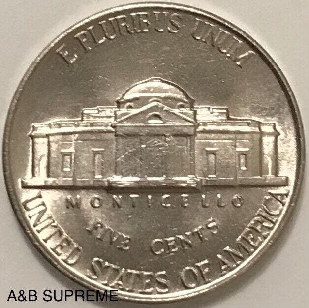 1938 Jefferson Nickel Gem Bu Uncirculated First Year Of Issue