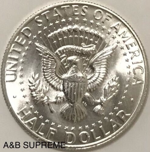 1965 Kennedy Half Dollar Gem Bu Uncirculated 40% Silver