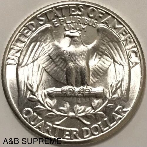 1934 Washington Quarter Gem Bu Uncirculated 90% Silver