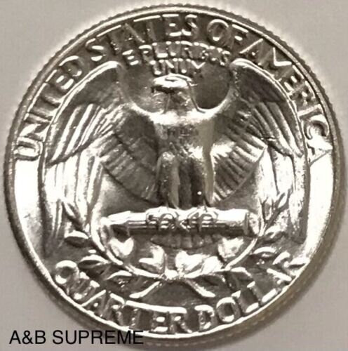 1958 Washington Quarter Gem Bu Uncirculated 90% Silver