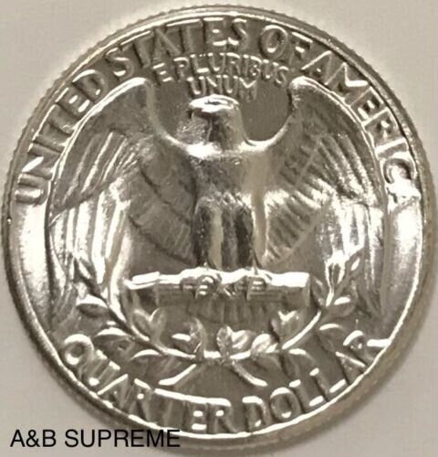 1957 Washington Quarter Gem Bu Uncirculated 90% Silver