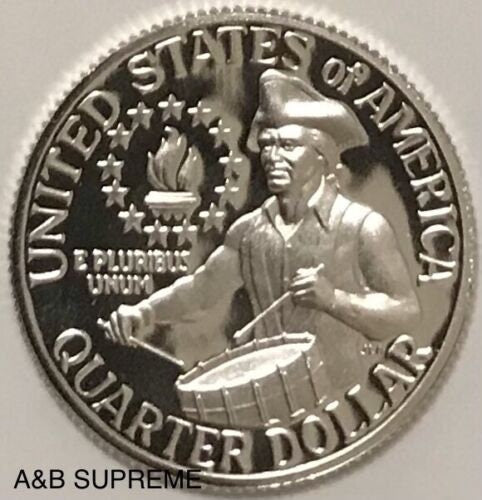 1976 S Washington Quarter Dollar 40% Silver Gem Proof Bicentennial