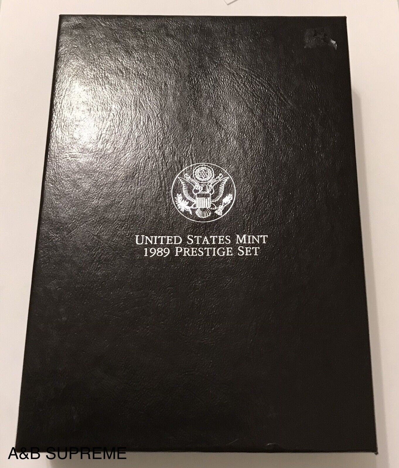 1989 S Prestige Proof Set Congress Bicentennial 90% Silver Dollar With COA
