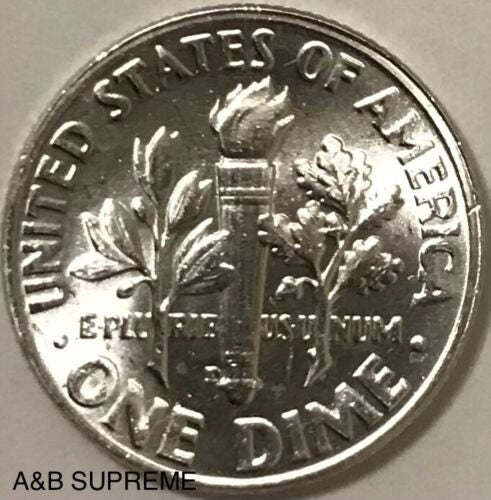 1952 D Roosevelt Dime Gem Bu Uncirculated 90% Silver