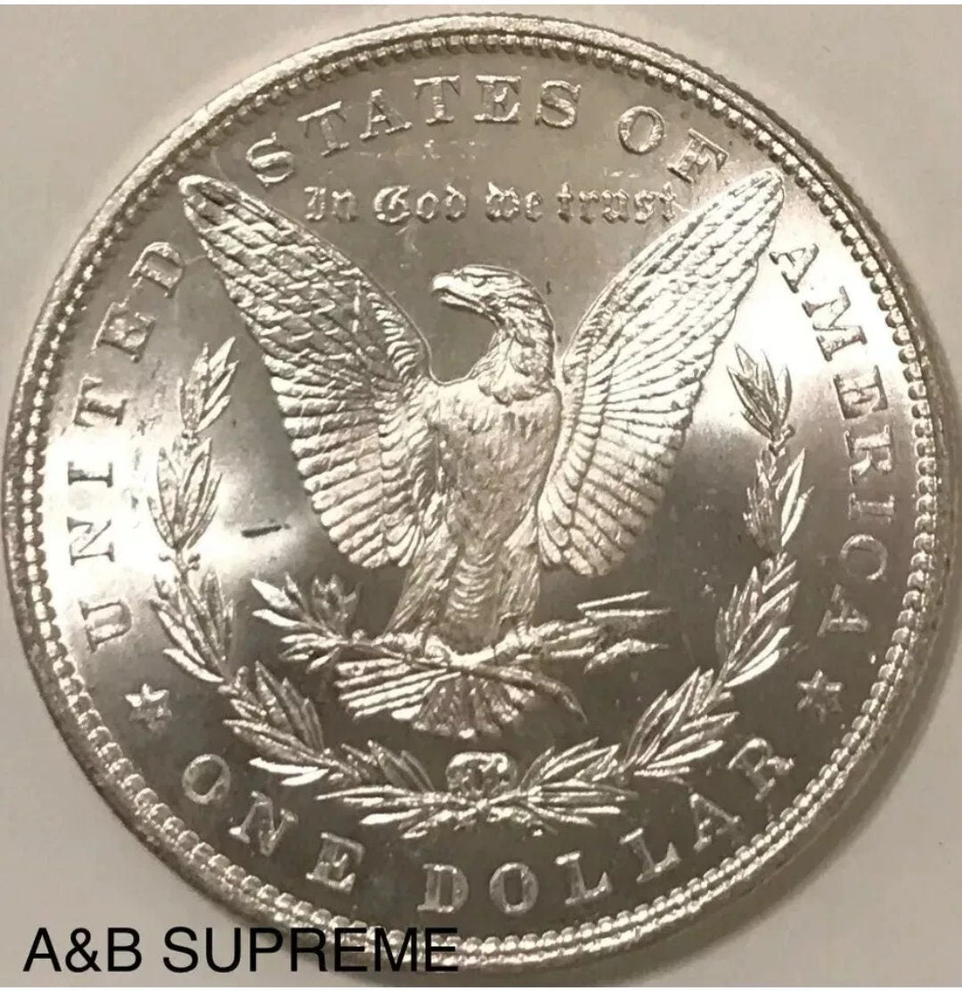 1888 Morgan Dollar From OBW Estate Roll Choice-Gem Bu Uncirculated 90% Silver