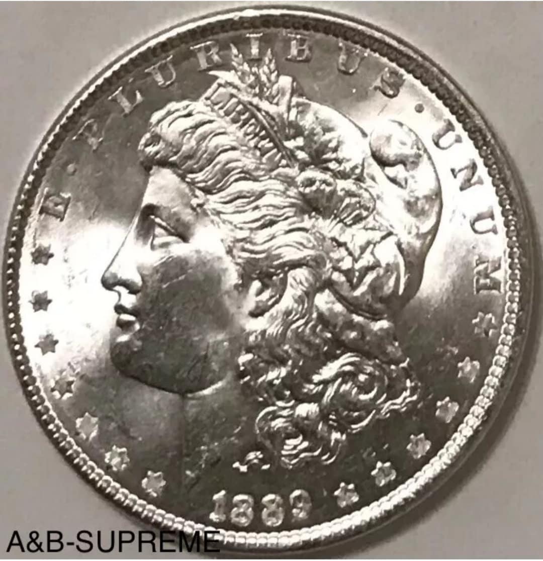 1889 Morgan Dollar From OBW Estate Roll Choice-Gem Bu Uncirculated 90% Silver