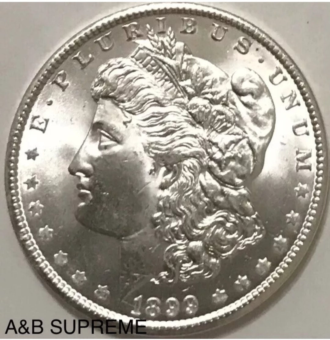 1899 O Morgan Dollar From OBW Estate Roll Choice-Gem Bu Uncirculated 90% Silver