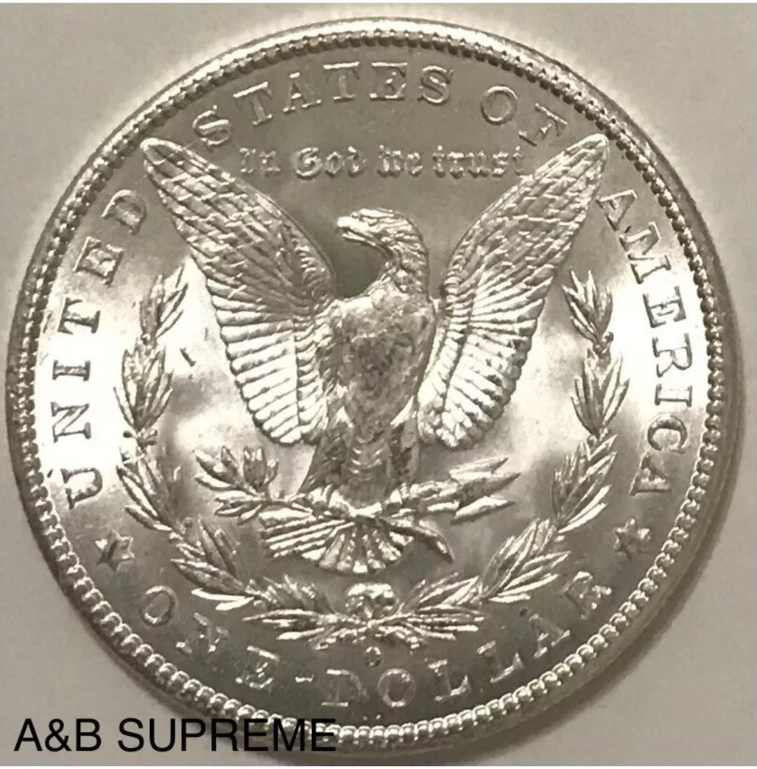 1902 O Morgan Dollar From OBW Estate Roll Choice-Gem Bu Uncirculated 90% Silver