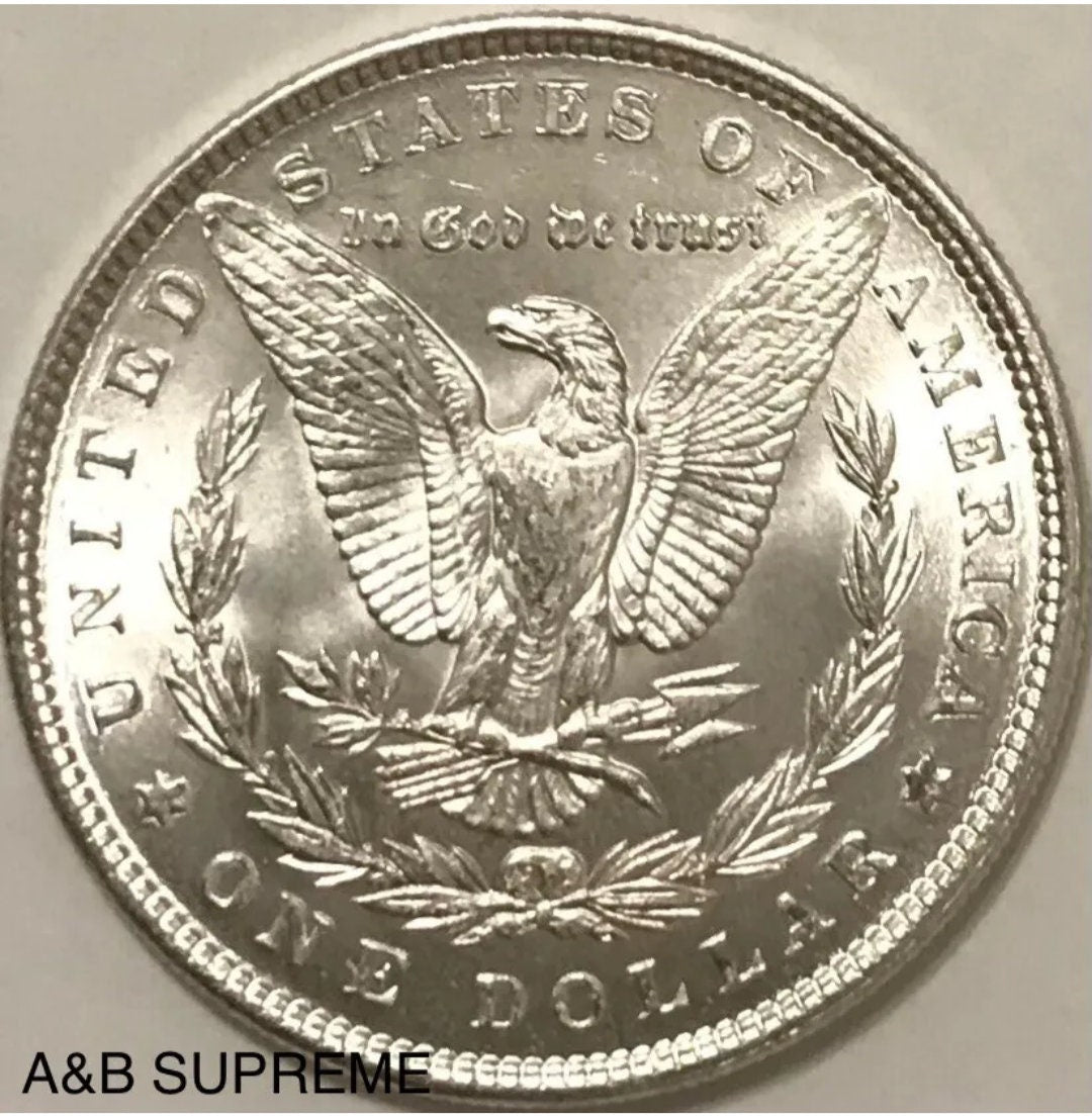 1887 Morgan Dollar From OBW Estate Roll Choice-Gem Bu Uncirculated 90% Silver