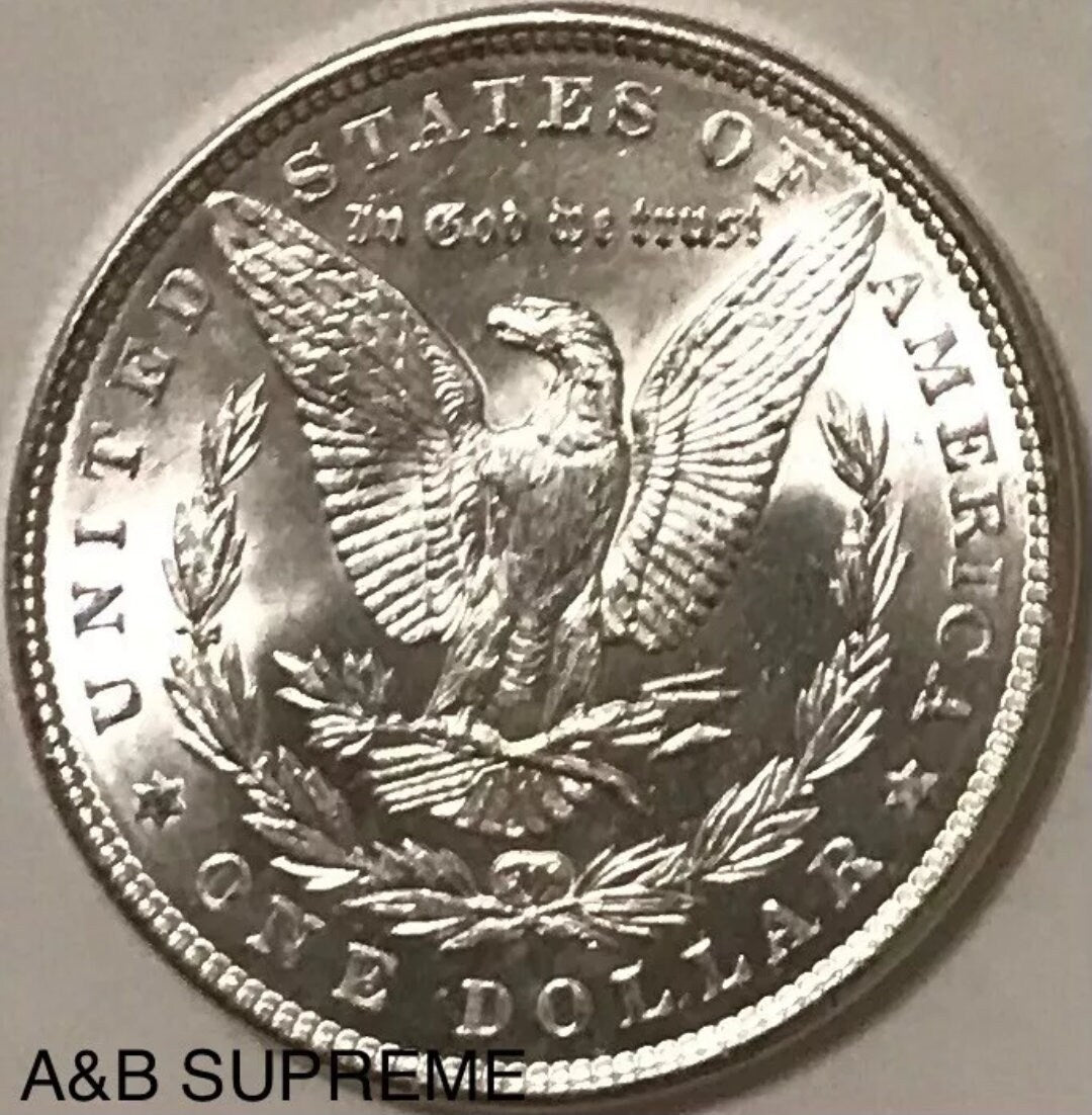 1889 Morgan Dollar From OBW Estate Roll Choice-Gem Bu Uncirculated 90% Silver