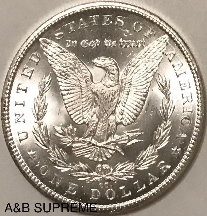 1884 CC Morgan Dollar From OBW Estate Roll GEM Bu Unc. 90% Silver Coin Shown*