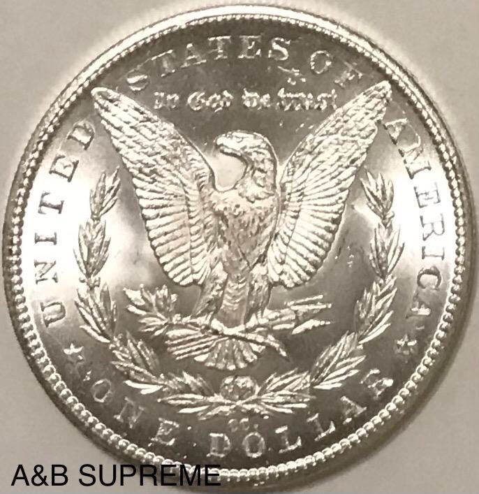 1884 CC Morgan Dollar From OBW Estate Roll GEM Bu Unc. 90% Silver Coin Shown*