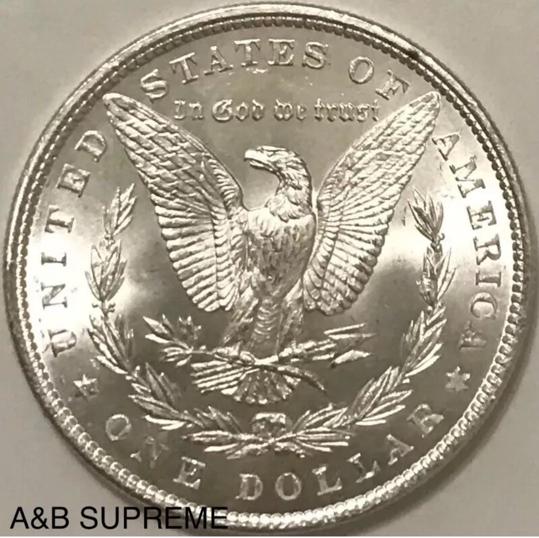 1898 Morgan Dollar From OBW Estate Roll Choice-Gem Bu Uncirculated 90% Silver