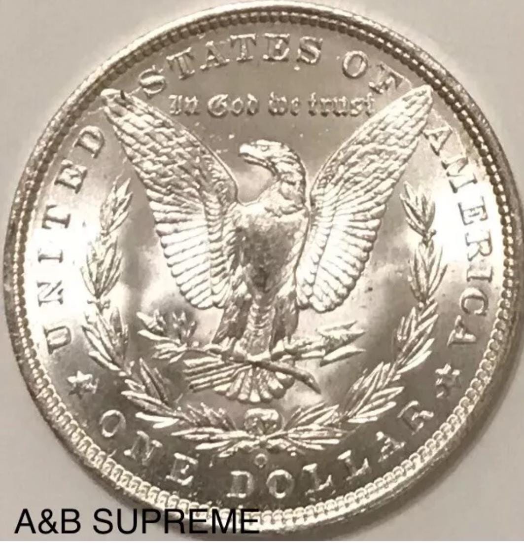 1888 O Morgan Dollar From OBW Estate Roll Choice-Gem Bu Uncirculated 90% Silver