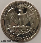 1991 S Washington Quarter Dollar Clad Gem Proof