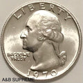 1970 Washington Quarter Dollar Gem Bu Uncirculated
