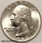 1968 D Washington Quarter Dollar Gem Bu Uncirculated
