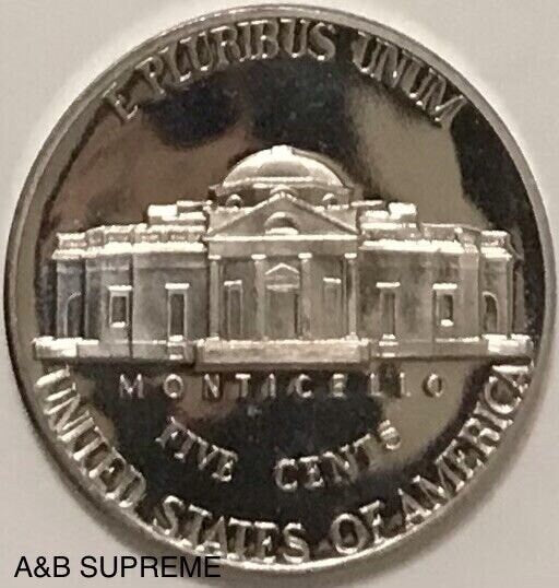 1971 S Jefferson Nickel Gem Proof Full Steps