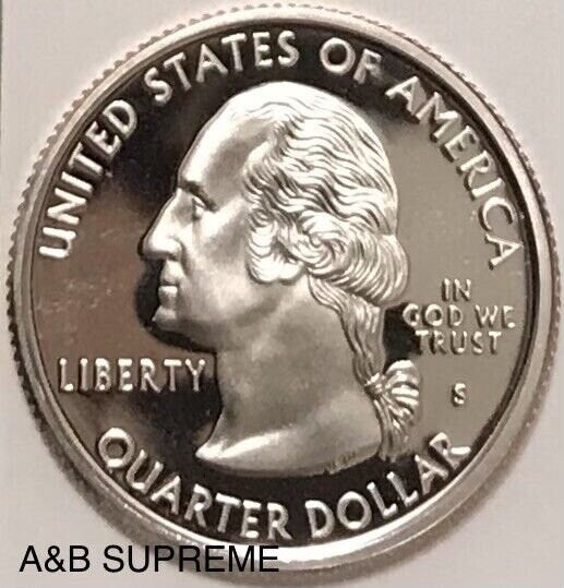1999 S State Quarter Georgia Deep Cameo Clad Gem Proof