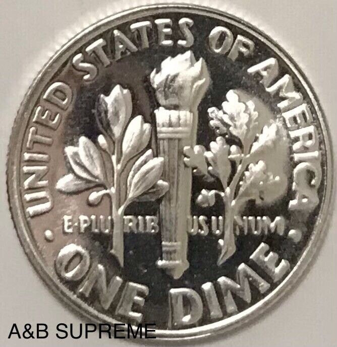 1960 Roosevelt Dime Gem Proof 90% Silver
