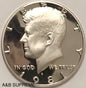 1981 S Kennedy Half Dollar Gem Cameo Clad Proof