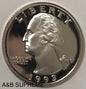 1993 S Washington Quarter Dollar Clad Gem Proof