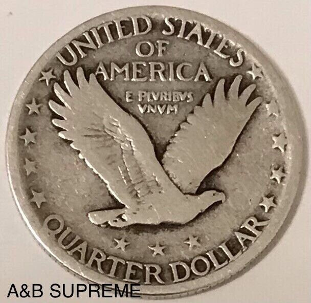 1) Standing Liberty Quarter With Date 90% Silver