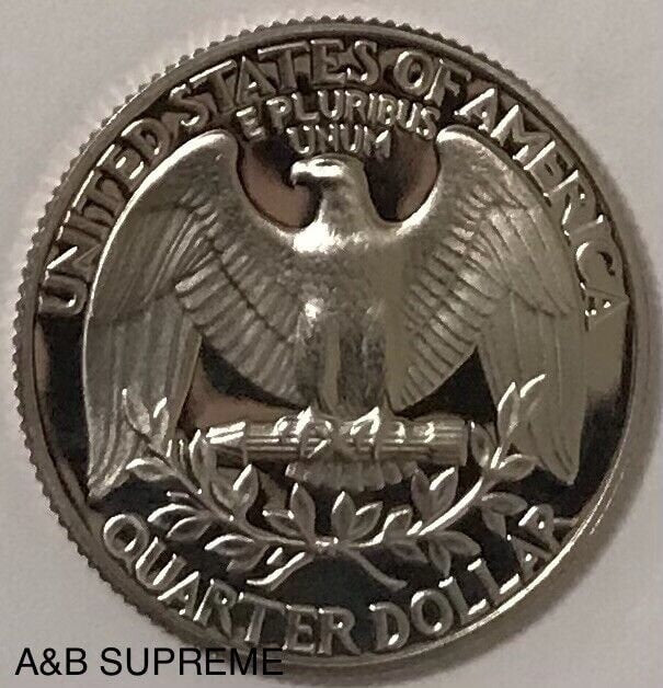 1990 S Washington Quarter Dollar Clad Gem Proof