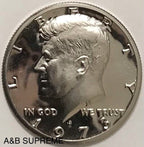 1973 S Kennedy Half Dollar Gem Cameo Clad Proof