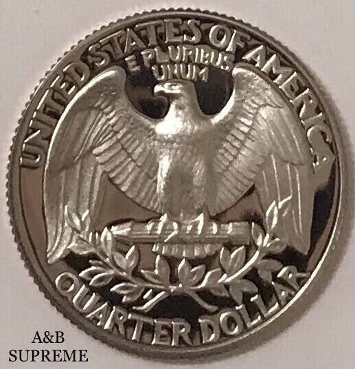 1985 S Washington Quarter Dollar Clad Gem Proof