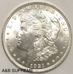 1921 Morgan Dollar Gem Bu Uncirculated 90% Silver