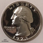 1973 S Washington Quarter Dollar Clad Gem Proof