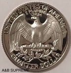 1989 S Washington Quarter Dollar Clad Gem Proof