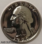 1970 S Washington Quarter Dollar Clad Gem Proof