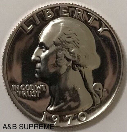 1970 S Washington Quarter Dollar Clad Gem Proof