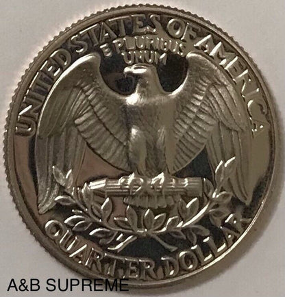 1991 S Washington Quarter Dollar Clad Gem Proof