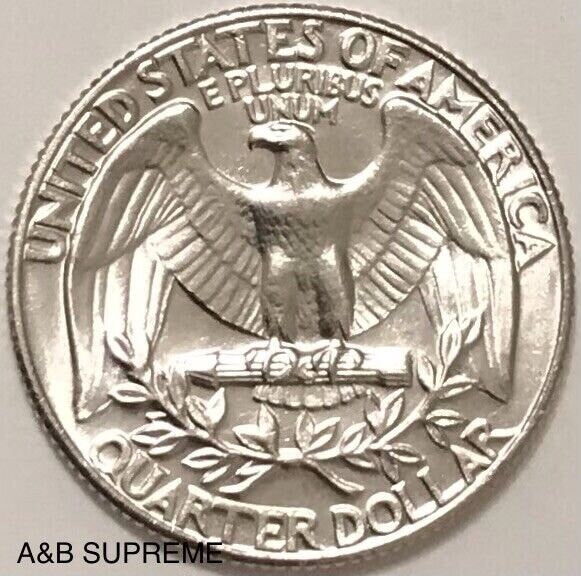 1973 D Washington Quarter Dollar Gem Bu Uncirculated