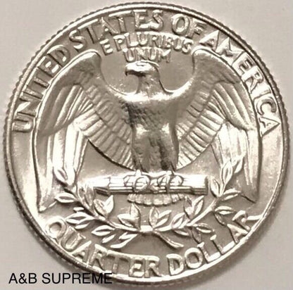 1973 D Washington Quarter Dollar Gem Bu Uncirculated