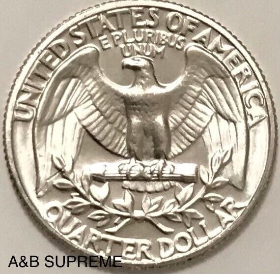 1972 D Washington Quarter Dollar Gem Bu Uncirculated