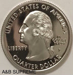 1999 S State Quarter New Jersey Deep Cameo Clad Gem Proof