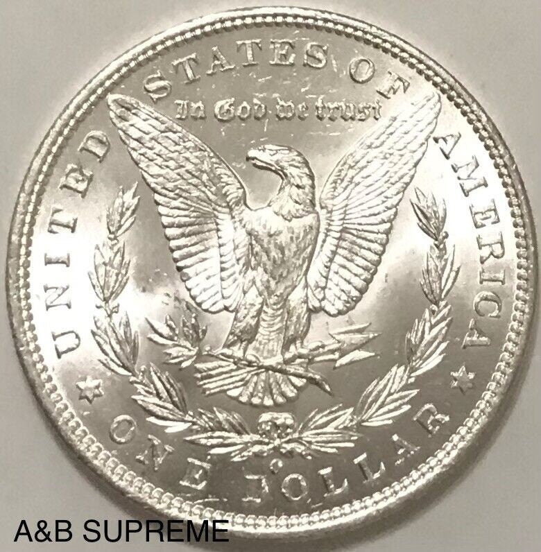 1) 1878-1904 Morgan Dollar Gem Bu Uncirculated 90% Silver