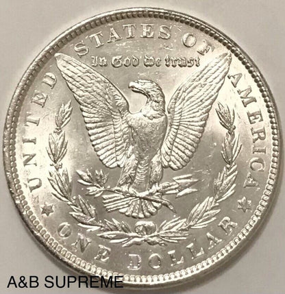 1889 Morgan Dollar Bu Uncirculated 90% Silver
